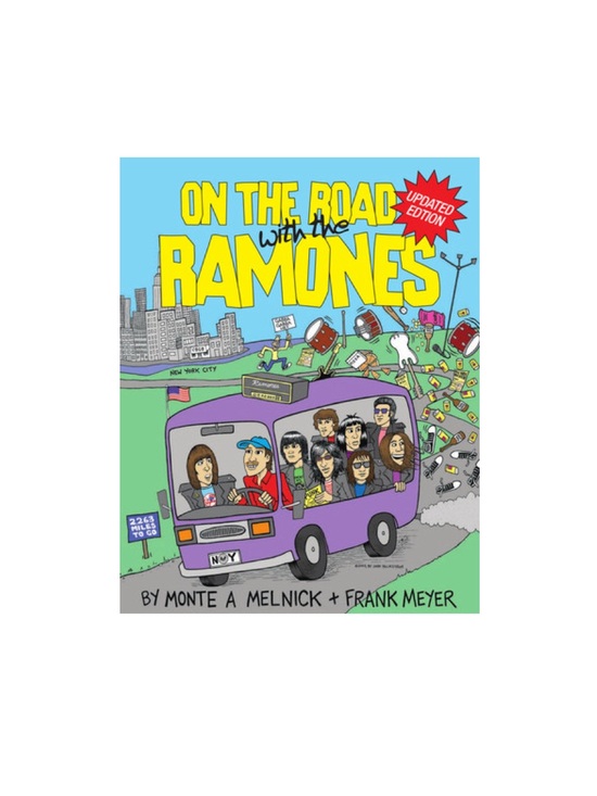 The Ramones Other - ON THE ROAD WITH -THE RAMONES COFFEE TABLE BOOK ~ Updated Edition!